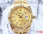 Copy Rolex Datejust Yellow Gold Watches 40mm
